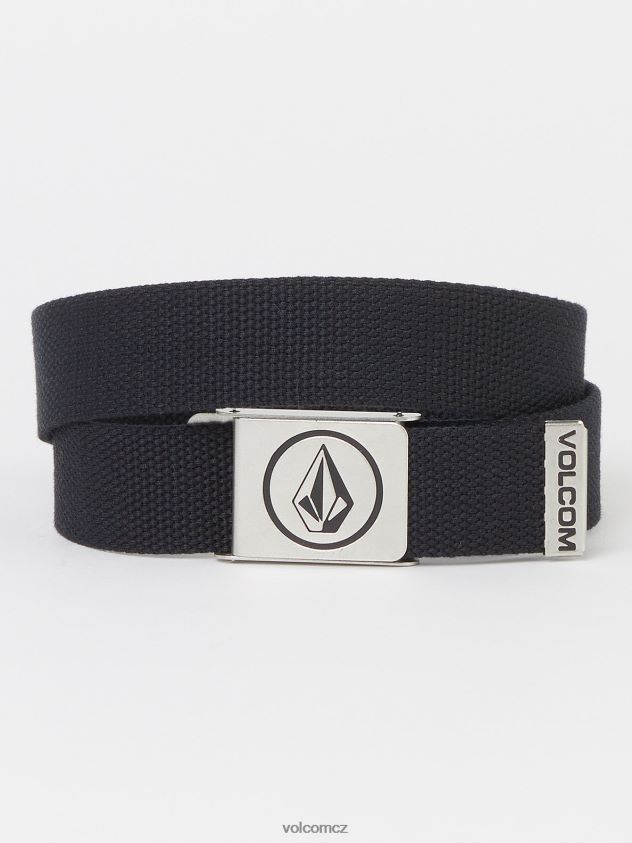 cz Volcom chlapci Příslušenství kruhový webový pás Černá 6Z0N201288