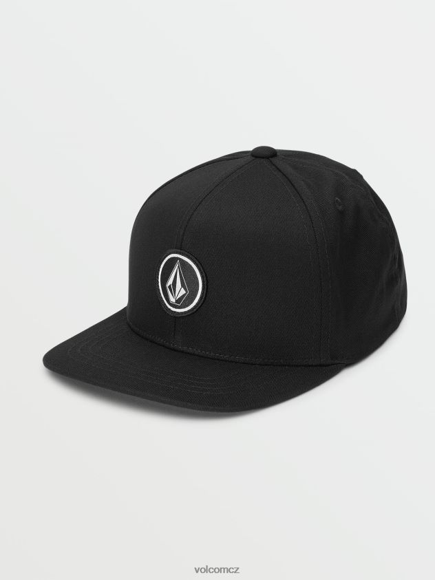 cz Volcom chlapci Příslušenství čtvrťový keprový sýrový klobouk Černá 6Z0N201298