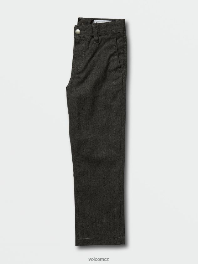 cz Volcom chlapci oblečení Frickin moderní strečové chino kalhoty vřes na dřevěném uhlí 6Z0N201272