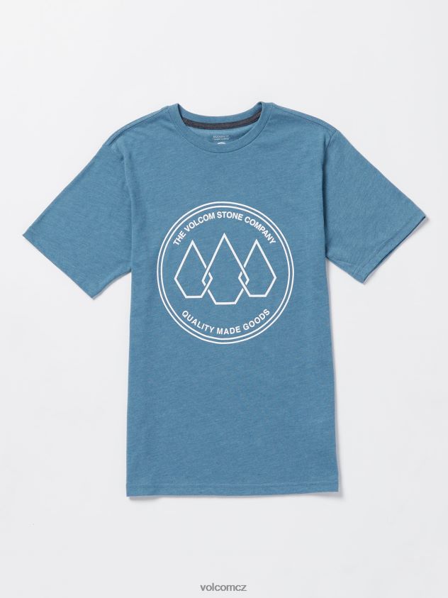 cz Volcom chlapci oblečení Molcher dip dye tričko s krátkým rukávem vřes indigový 6Z0N201129