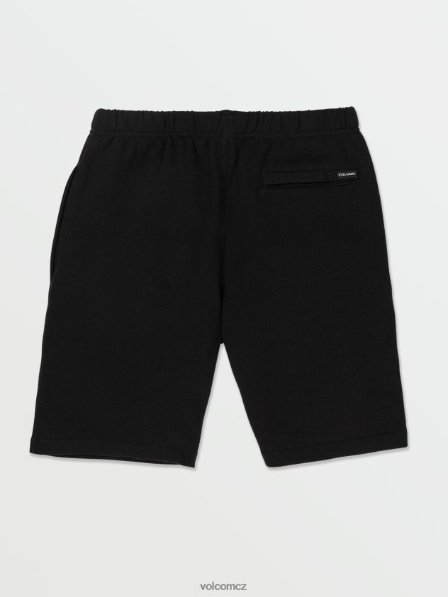 cz Volcom chlapci oblečení ikonické fleecové šortky Černá 6Z0N201225