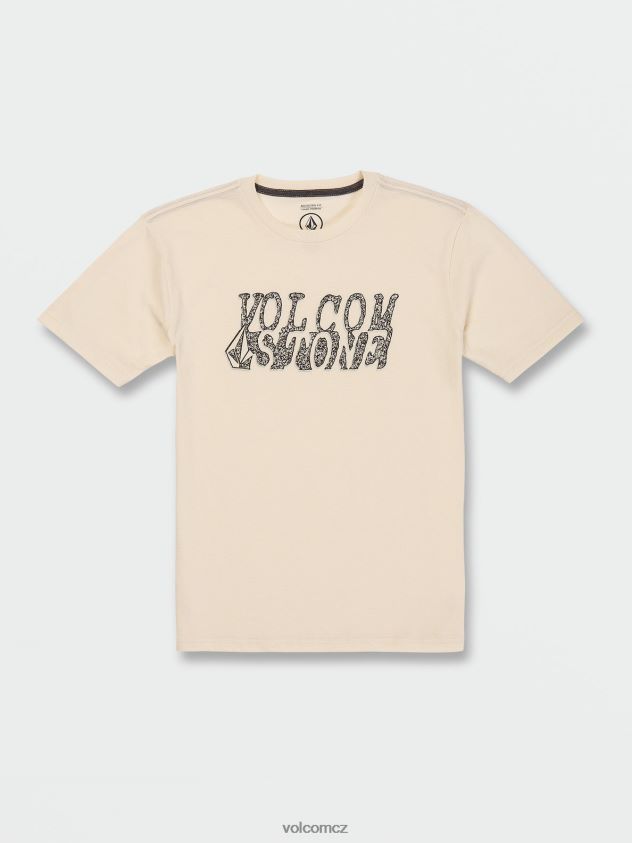 cz Volcom chlapci oblečení korelační tričko s krátkým rukávem bělavý vřes 6Z0N201157