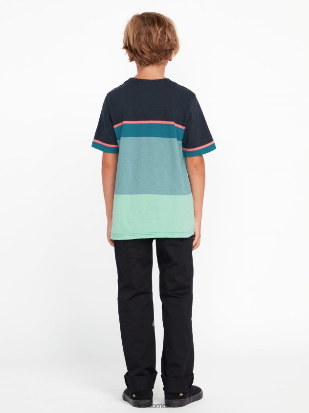 cz Volcom chlapci oblečení tak síťované elastické kalhoty v pase Černá 6Z0N201275