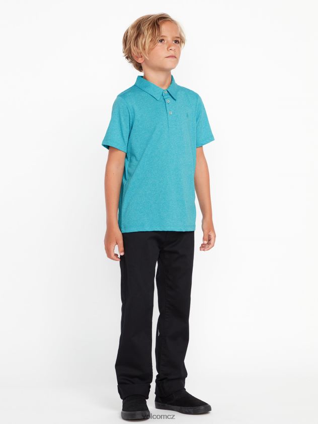 cz Volcom chlapci oblečení wowzer polo tričko s krátkým rukávem elektrická modrá 6Z0N201180