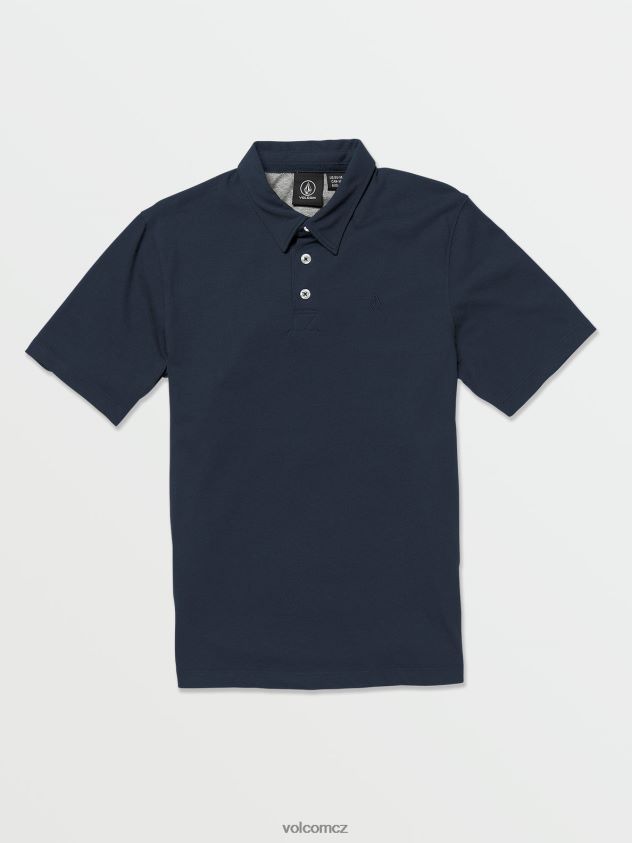 cz Volcom chlapci oblečení wowzer polo tričko s krátkým rukávem námořnictvo 6Z0N201175