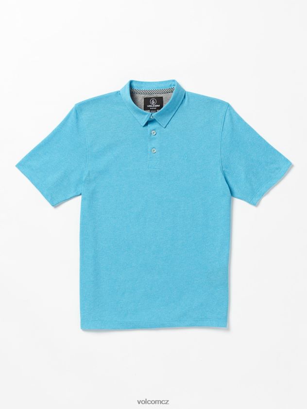 cz Volcom chlapci oblečení wowzer polo tričko s krátkým rukávem turecká modrá 6Z0N201174