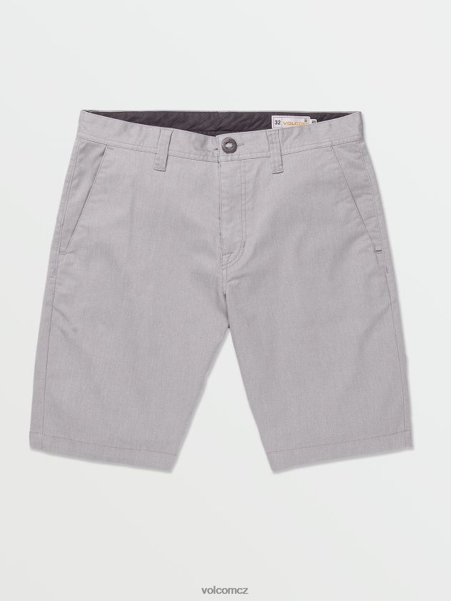 cz Volcom muži oblečení Frickin moderní strečové chino šortky Šedá 6Z0N20218