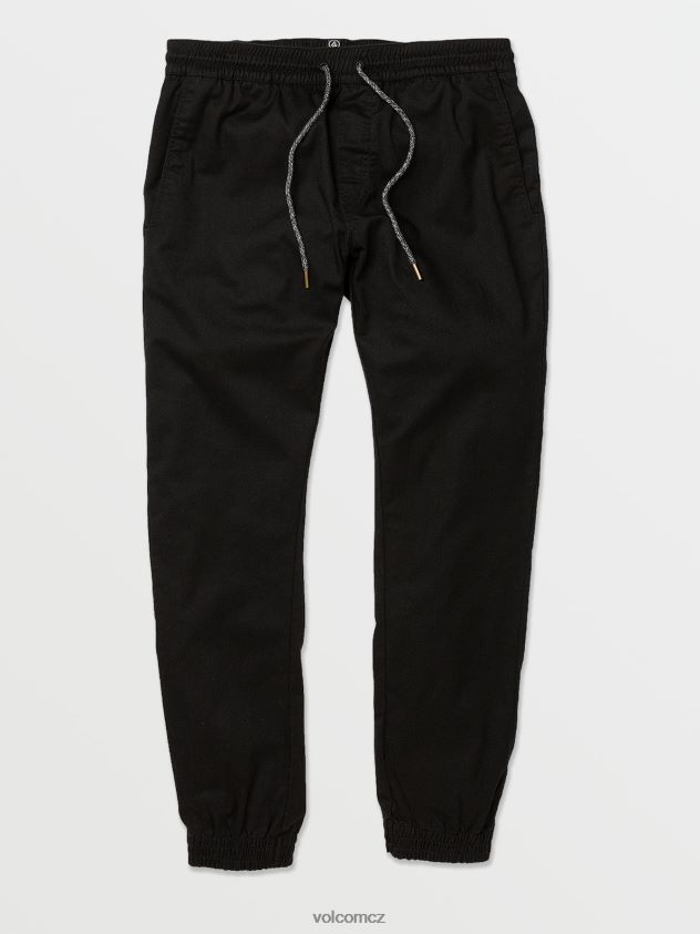 cz Volcom muži oblečení Frickin slim jogger kalhoty Černá 6Z0N20299
