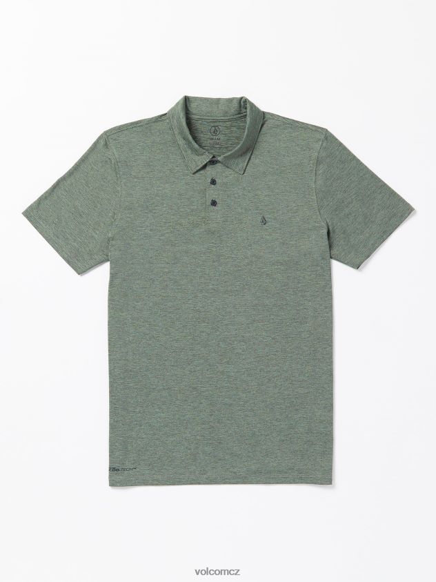 cz Volcom muži oblečení hazard pro polo tričko s krátkým rukávem agáve 6Z0N20127