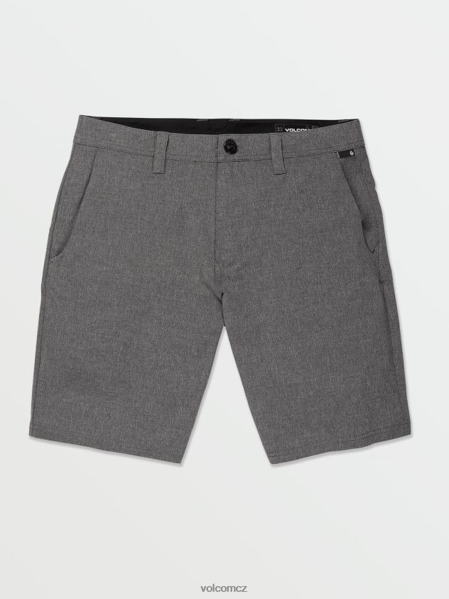 cz Volcom muži oblečení statické šortky frickin cross shred vřes na dřevěném uhlí 6Z0N20212