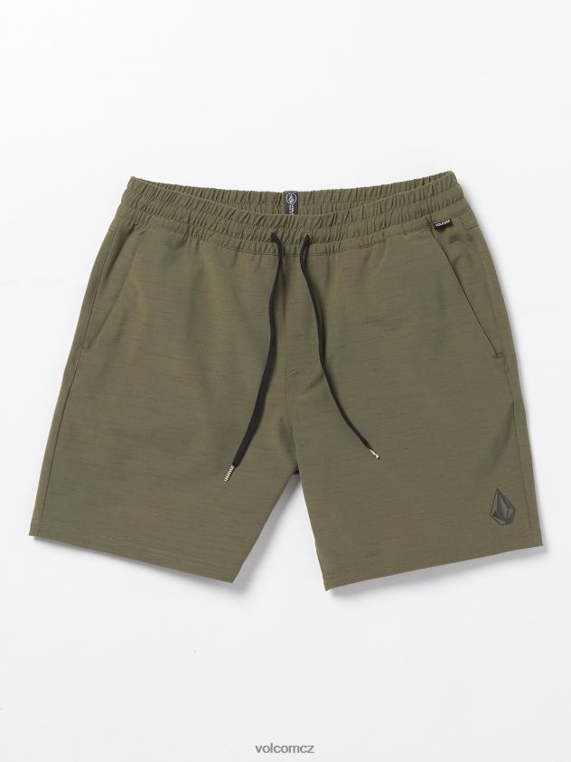 cz Volcom muži oblečení understoned hybridní šortky bizon 6Z0N20236