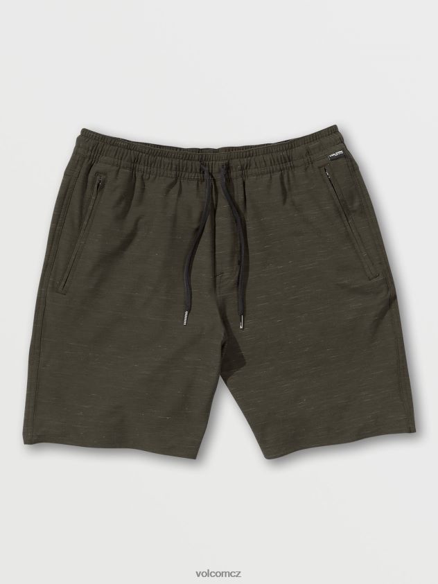 cz Volcom muži oblečení wrecpack hybridní šortky Černá 6Z0N20243