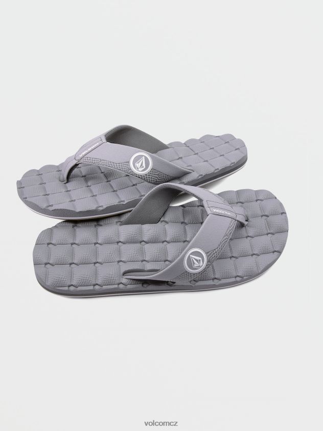 cz Volcom muži obuv polohovací sandály světle šedá 6Z0N20585