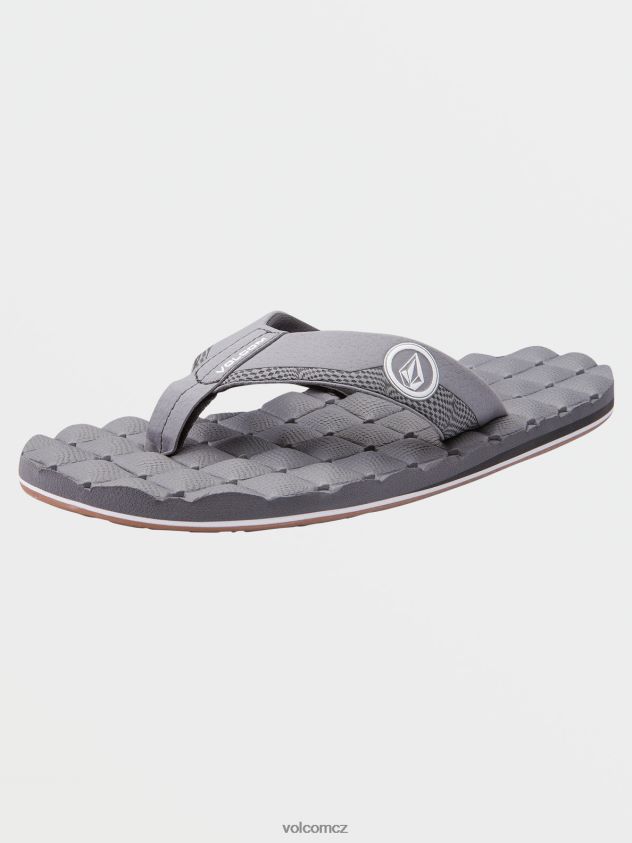 cz Volcom muži obuv polohovací sandály světle šedá 6Z0N20585