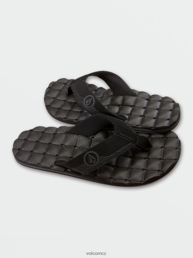cz Volcom muži obuv polohovací sandály černé destructo 6Z0N20579