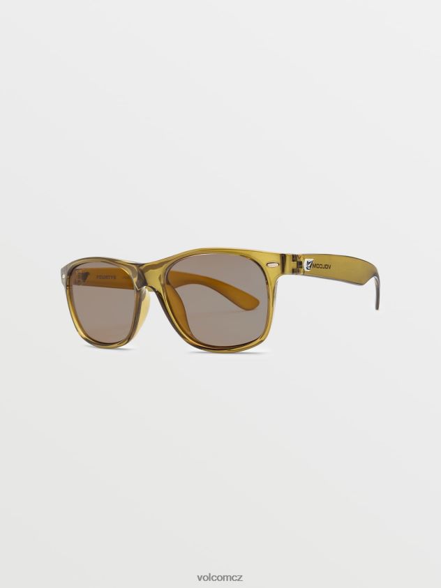 cz Volcom unisex venkovní fourty6 sluneční brýle lesk olivový/světlý bronz 6Z0N20525