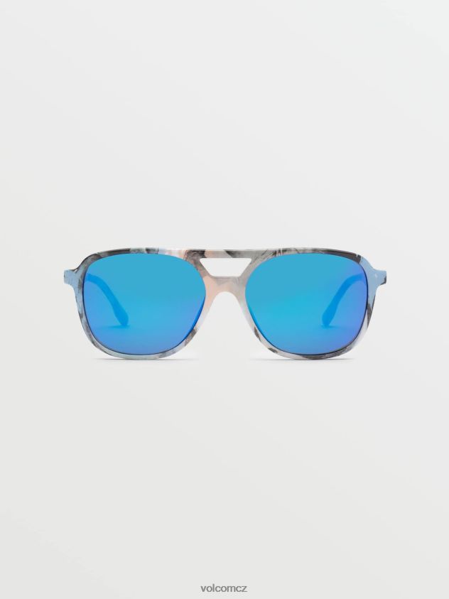 cz Volcom unisex venkovní nové budoucí sluneční brýle lebky/modré zrcadlo 6Z0N20513