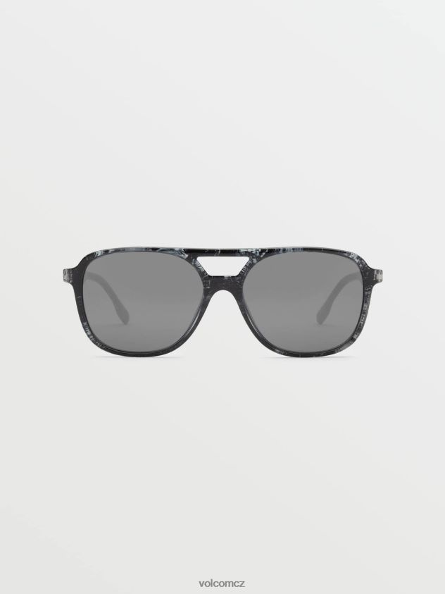 cz Volcom unisex venkovní nové budoucí sluneční brýle lesklý mramor/stříbrné zrcadlo 6Z0N20468