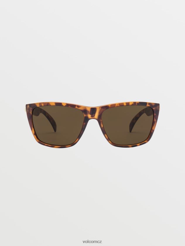 cz Volcom unisex venkovní plazmové sluneční brýle matný tort/bronz 6Z0N20562