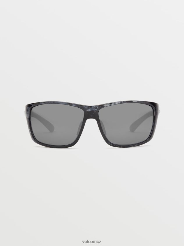 cz Volcom unisex venkovní rolovací sluneční brýle lesklý mramor/stříbrné zrcadlo 6Z0N20479