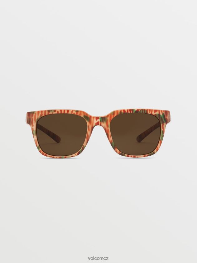 cz Volcom unisex venkovní sluneční brýle morph matný geo/bronz 6Z0N20478
