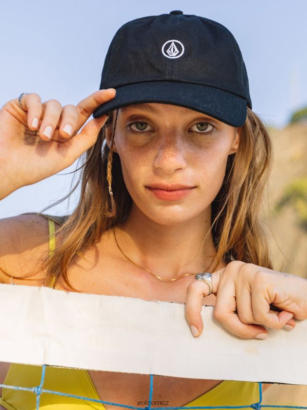 cz Volcom ženy Příslušenství kruh kámen táta klobouk Černá 6Z0N20977