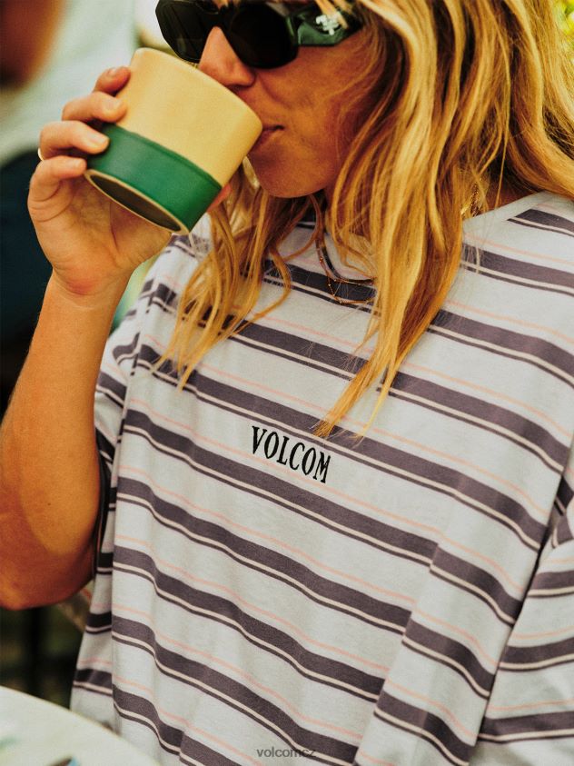 cz Volcom ženy oblečení coco ho košile s krátkým rukávem hvězdně bílá 6Z0N20795