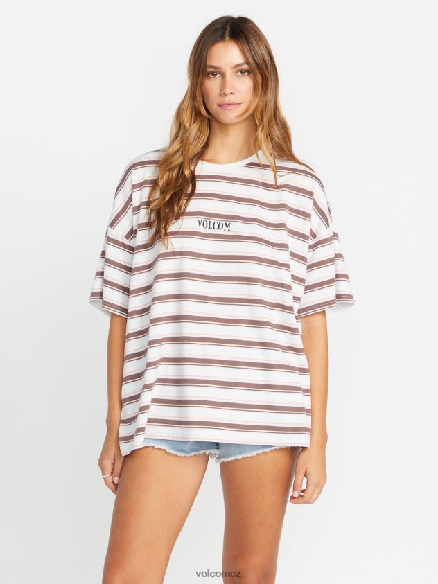 cz Volcom ženy oblečení coco ho košile s krátkým rukávem hvězdně bílá 6Z0N20795