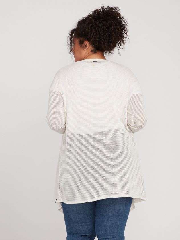 cz Volcom ženy oblečení go go wrap plus size cardigan ovesné vločky 6Z0N20868