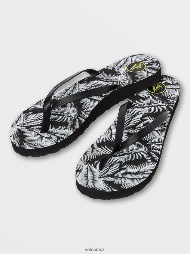 cz Volcom ženy obuv vybarvi mi jarní sandály Černá bílá 6Z0N201025
